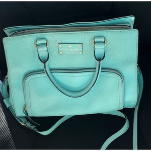 Aqua/mint Kate Spade Purse